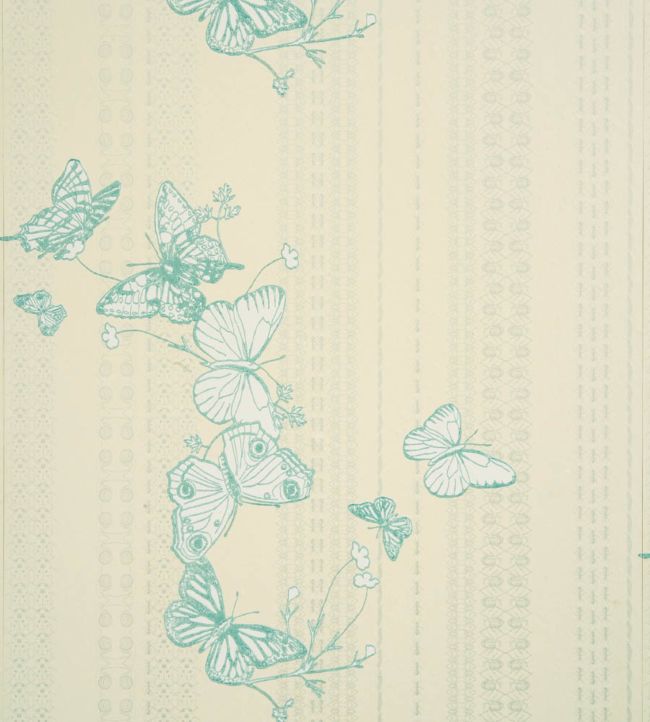 Bugs and Butterflies Wallpaper - Ice Blue - BG0100-302 - Barneby Gates