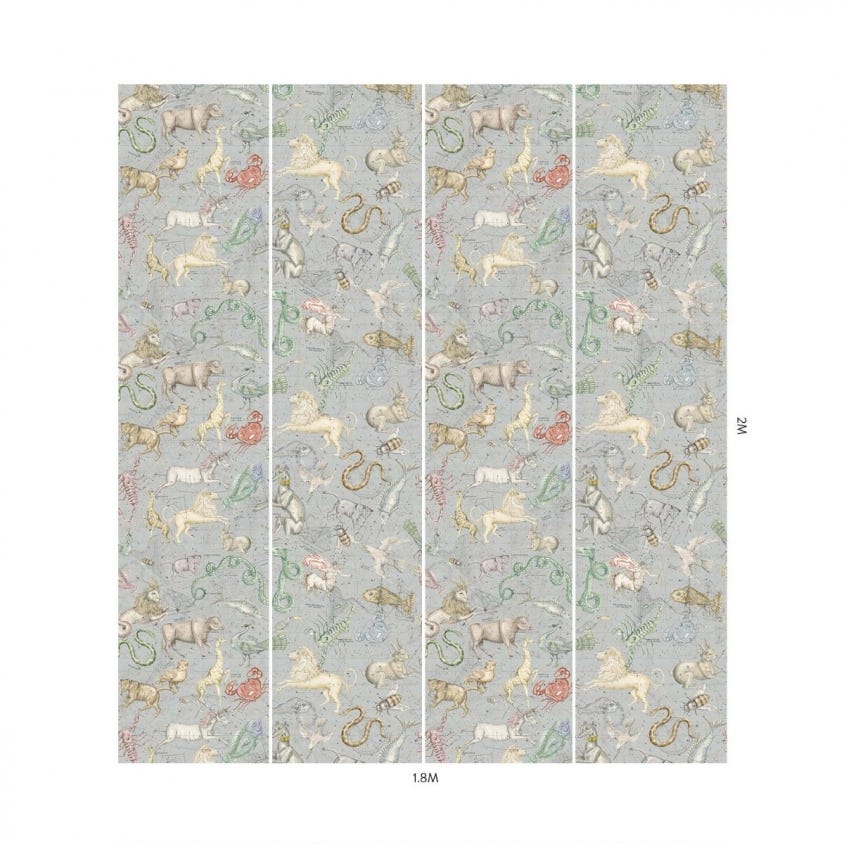 COSMOS Wallpaper - Celestial-Blue - House of Hackney