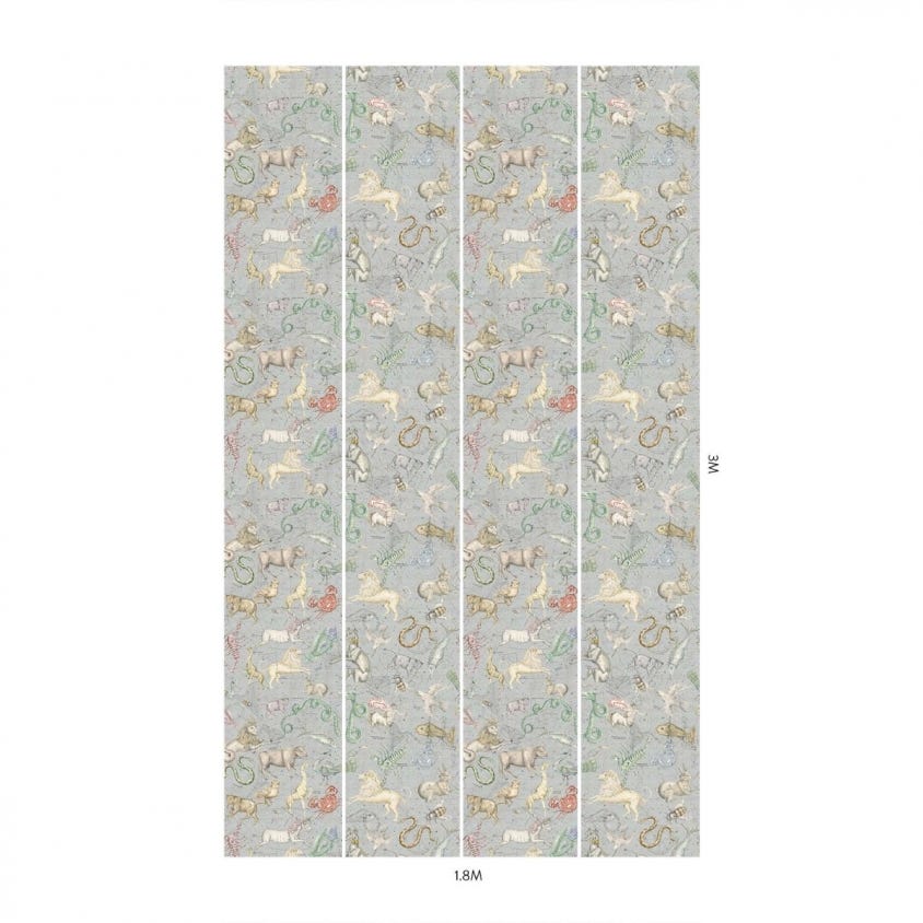 COSMOS Wallpaper - Celestial-Blue - House of Hackney