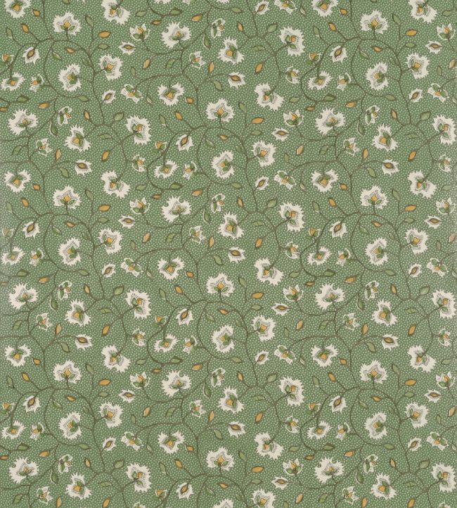 Chelsea Wallpaper - Emerald - AT57844 - Anna French