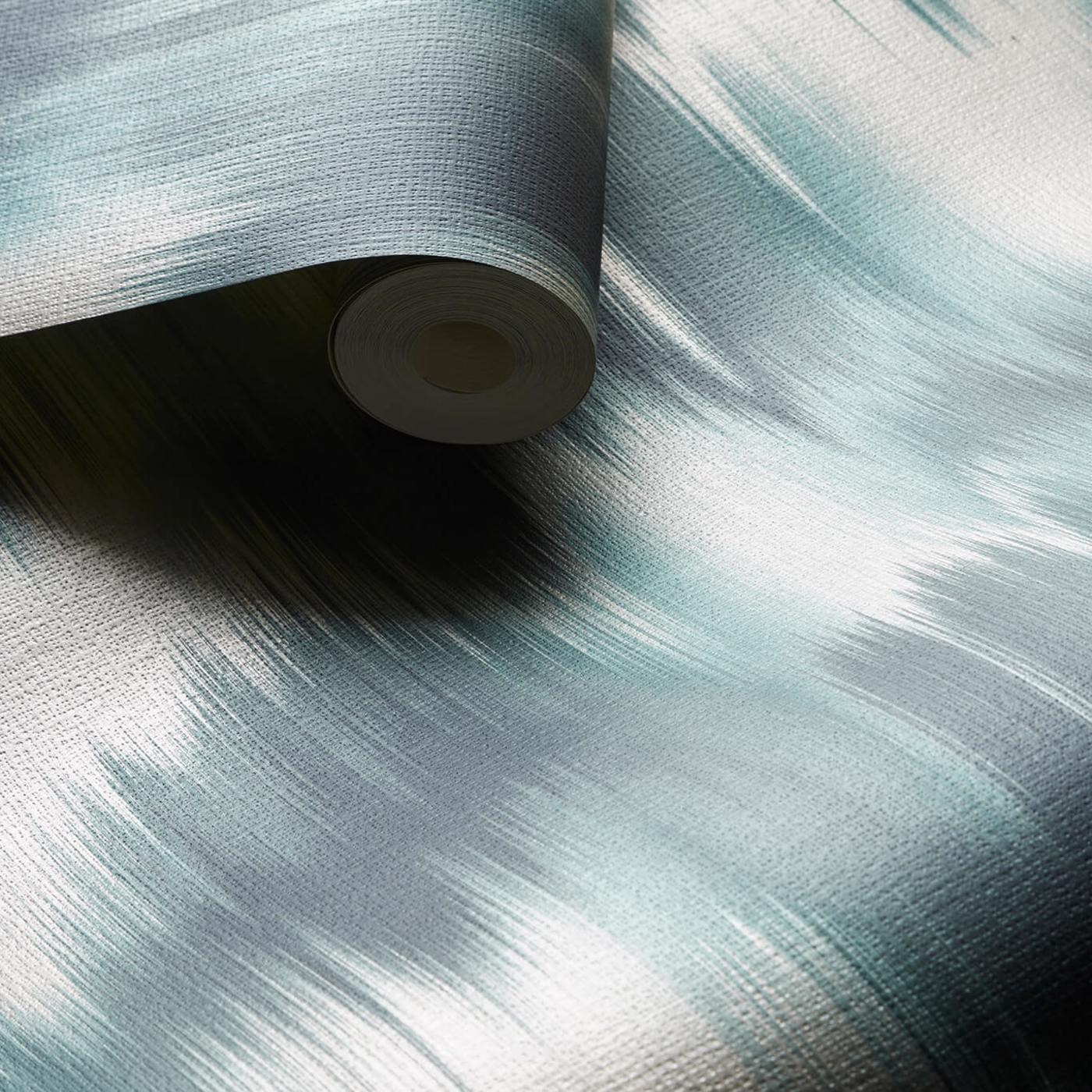 Colorante Wallpaper - Teal - Clarke & Clarke