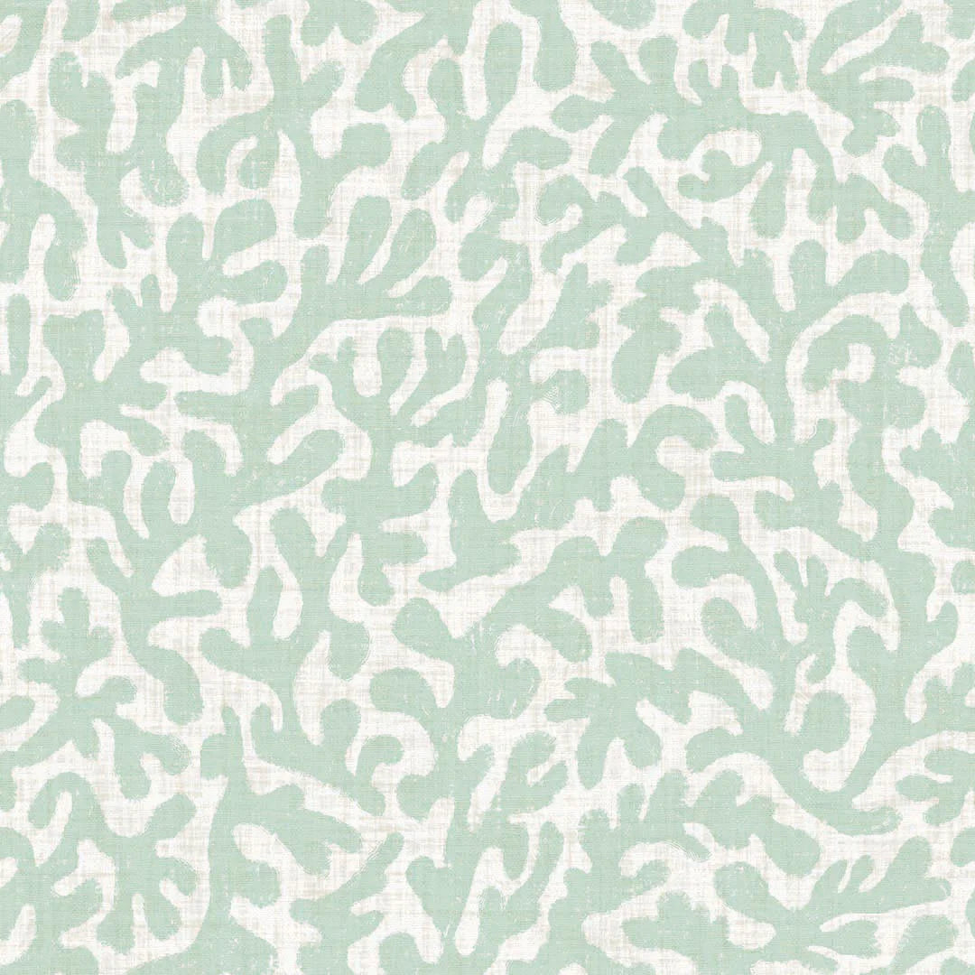 Coral Cove Wallpaper - Duck Egg - Lucie Annabel