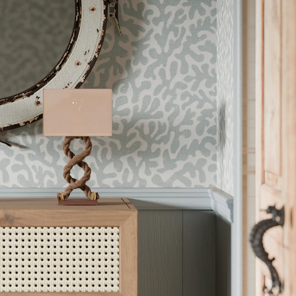 Coral Cove Wallpaper - Teal - Lucie Annabel