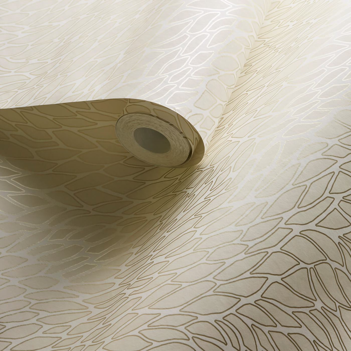 Corallino Wallpaper - Ivory - Clarke & Clarke