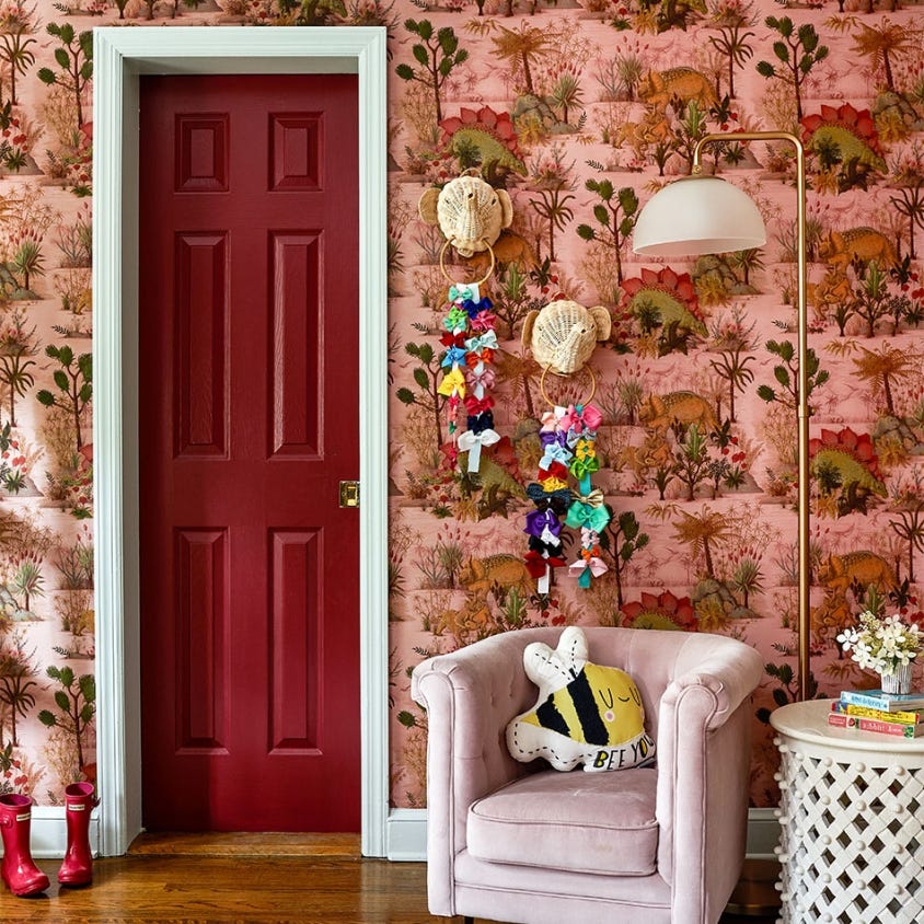 DINOSAURIA Wallpaper - Plaster - House of Hackneyy