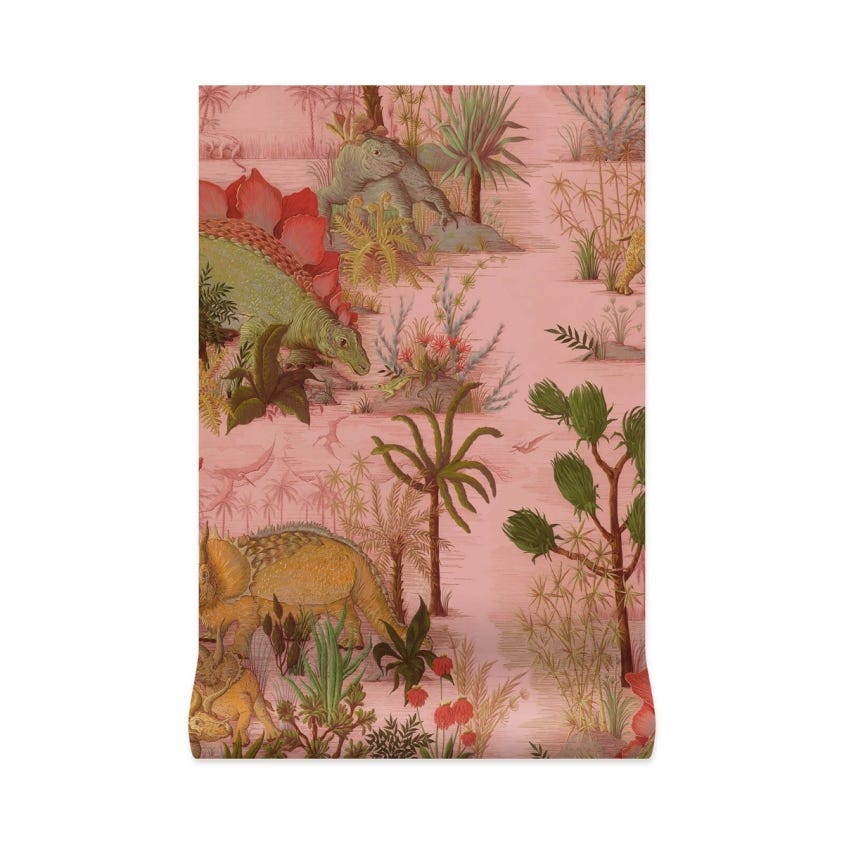 DINOSAURIA Wallpaper - Plaster - House of Hackney