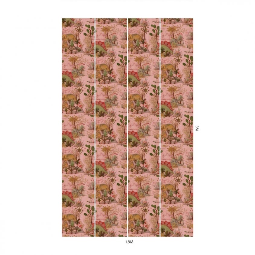 DINOSAURIA Wallpaper - Plaster - House of Hackney
