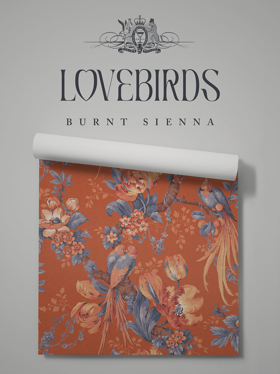 Lovebirds Wallpaper