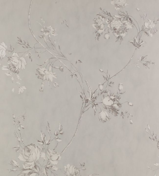 Darcy Wallpaper - Grey - Colefax & Fowler
