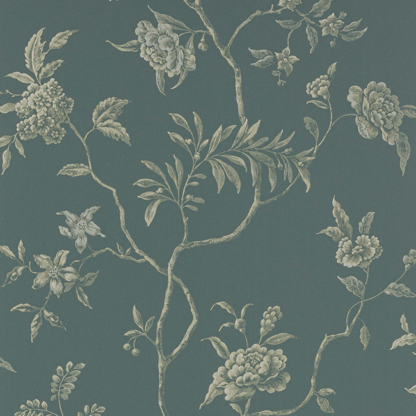 Delancey Wallpaper - Blue - Colefax & Fowler