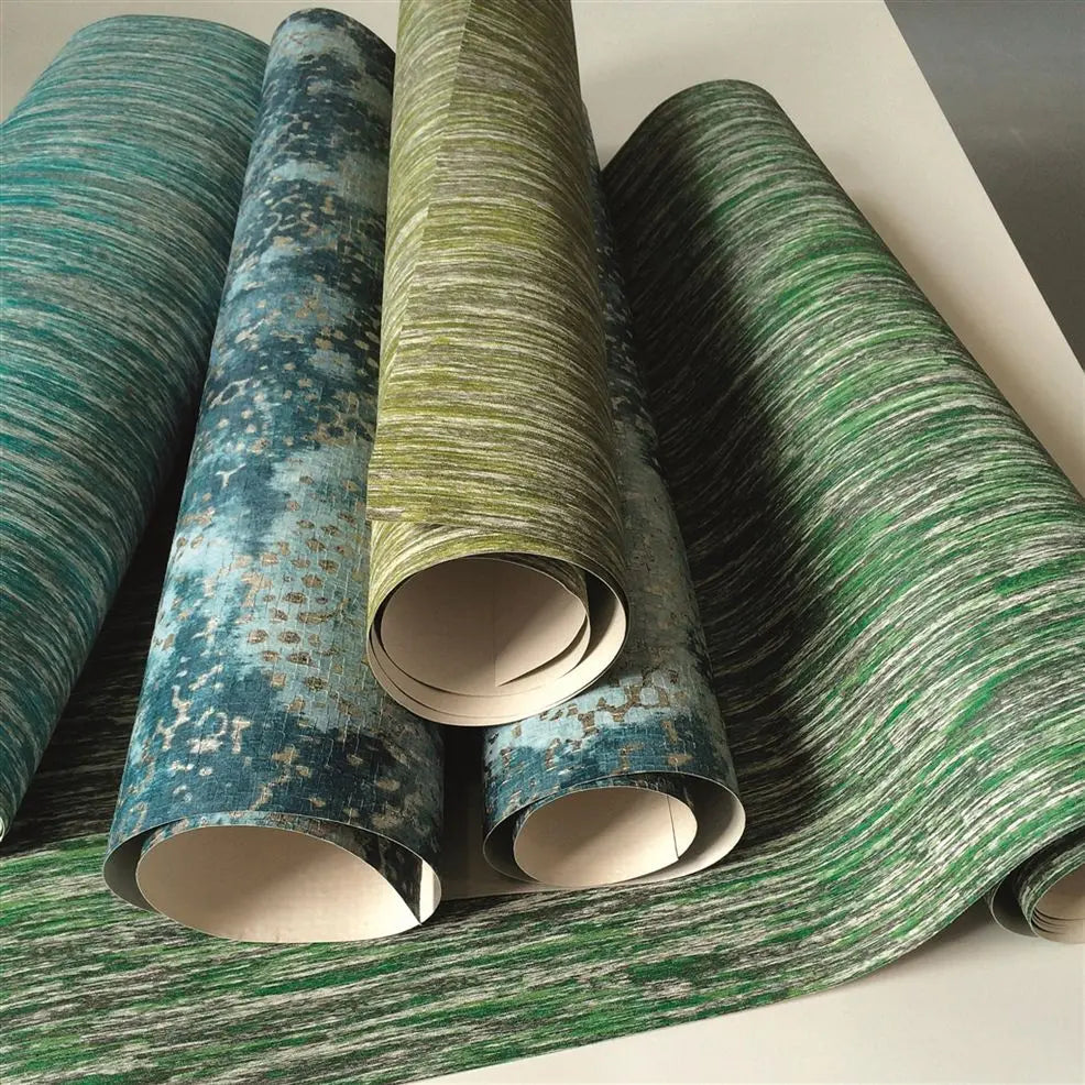 Dhari Wallpaper - Emerald - PDG644/09 - Designers Guild