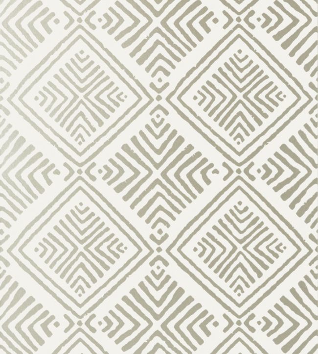 Donavin Diamond Wallpaper - Metallic Pewter - AT78770 - Anna French
