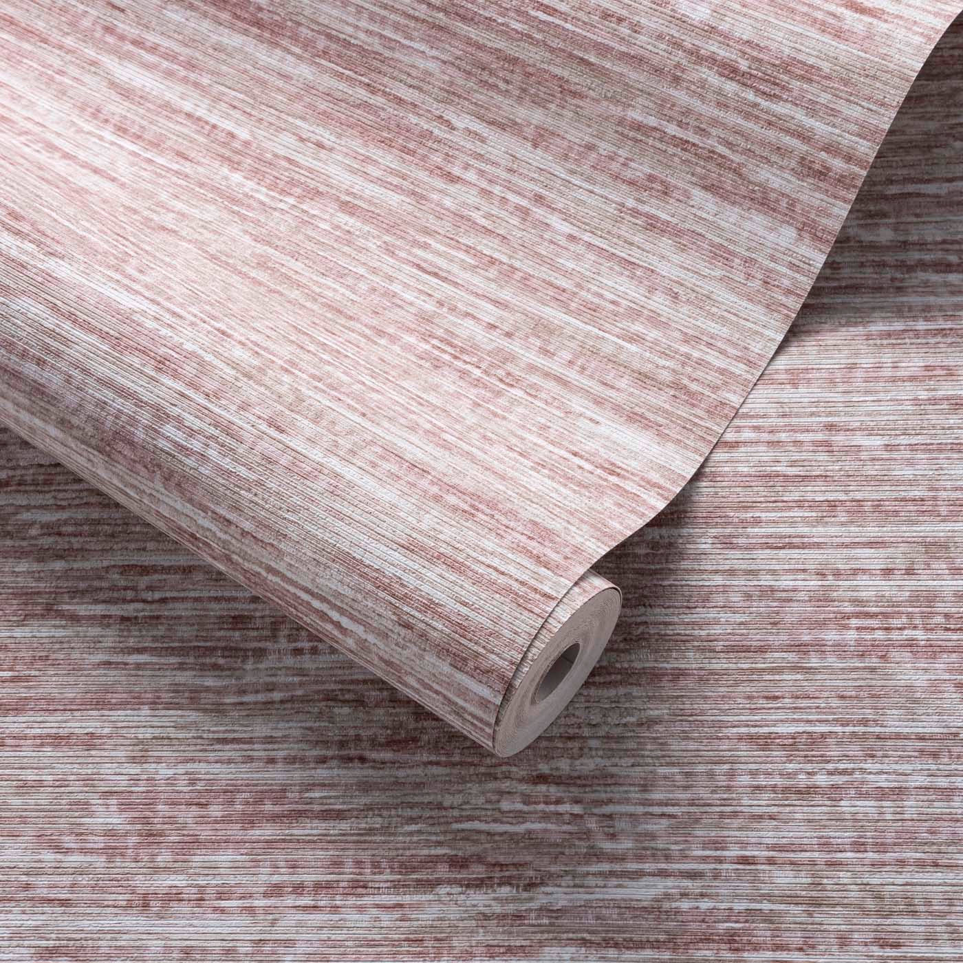Dritto Wallpaper - Blush - Clarke & Clarke