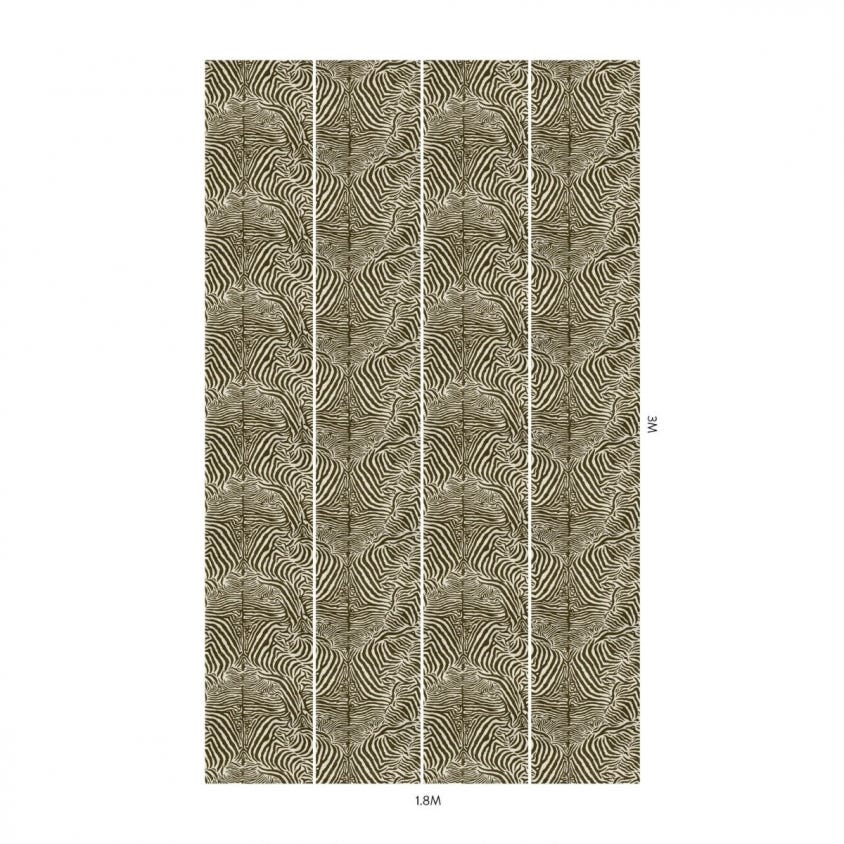 EQUUS Wallpaper - Cocoa - House of Hackney