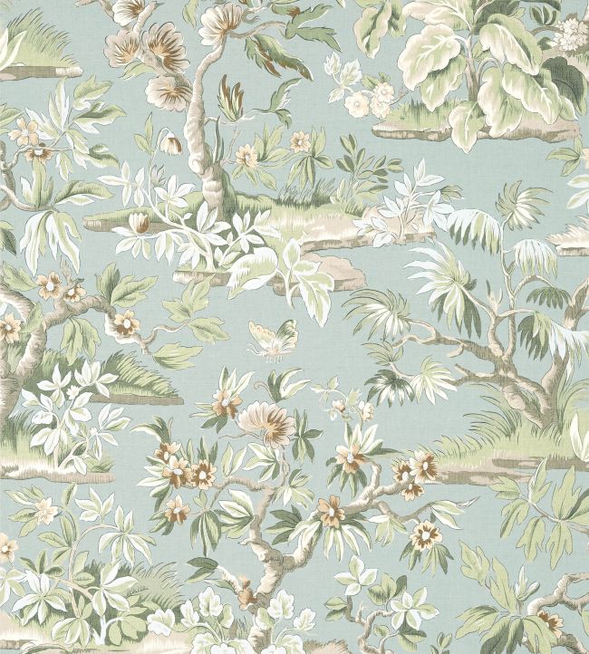Elwood Wallpaper - Robin's Egg - AT24562 - Anna French