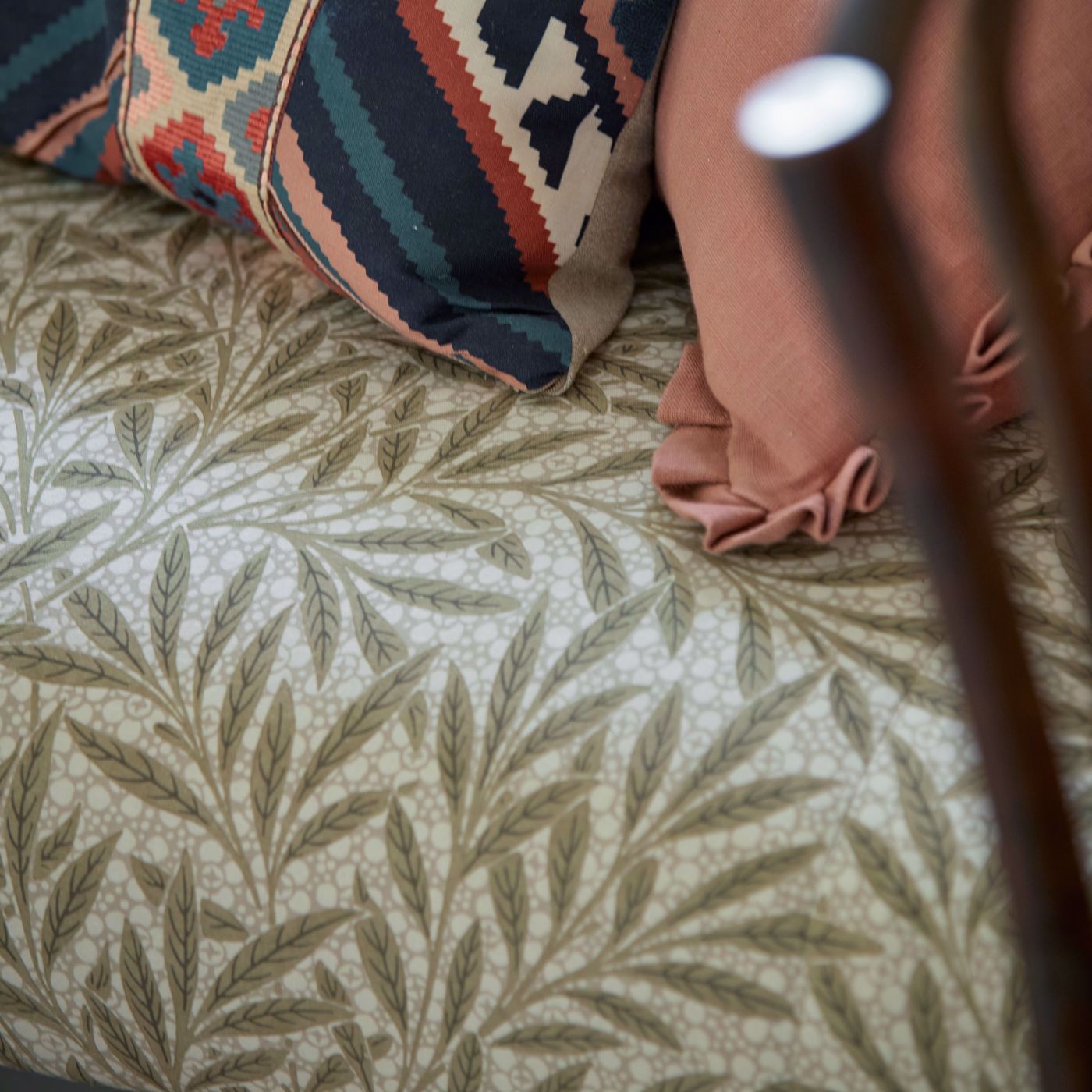 Emery’s Willow Fabric - Citrus Stone - 227021 - Morris & Co