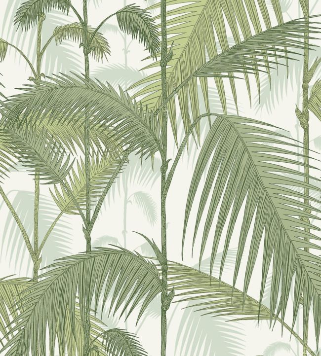 Palm Jungle Fabric - Green - Cole & Son