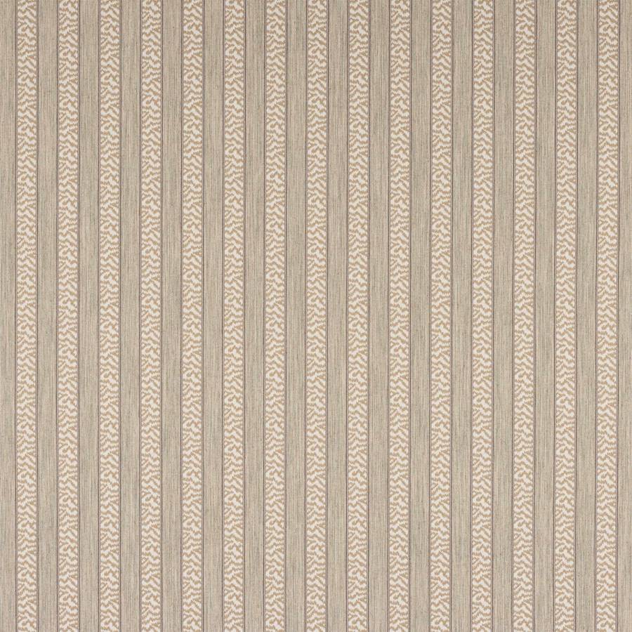 Tilney Stripe Fabric - Sand - Colefax and Fowler