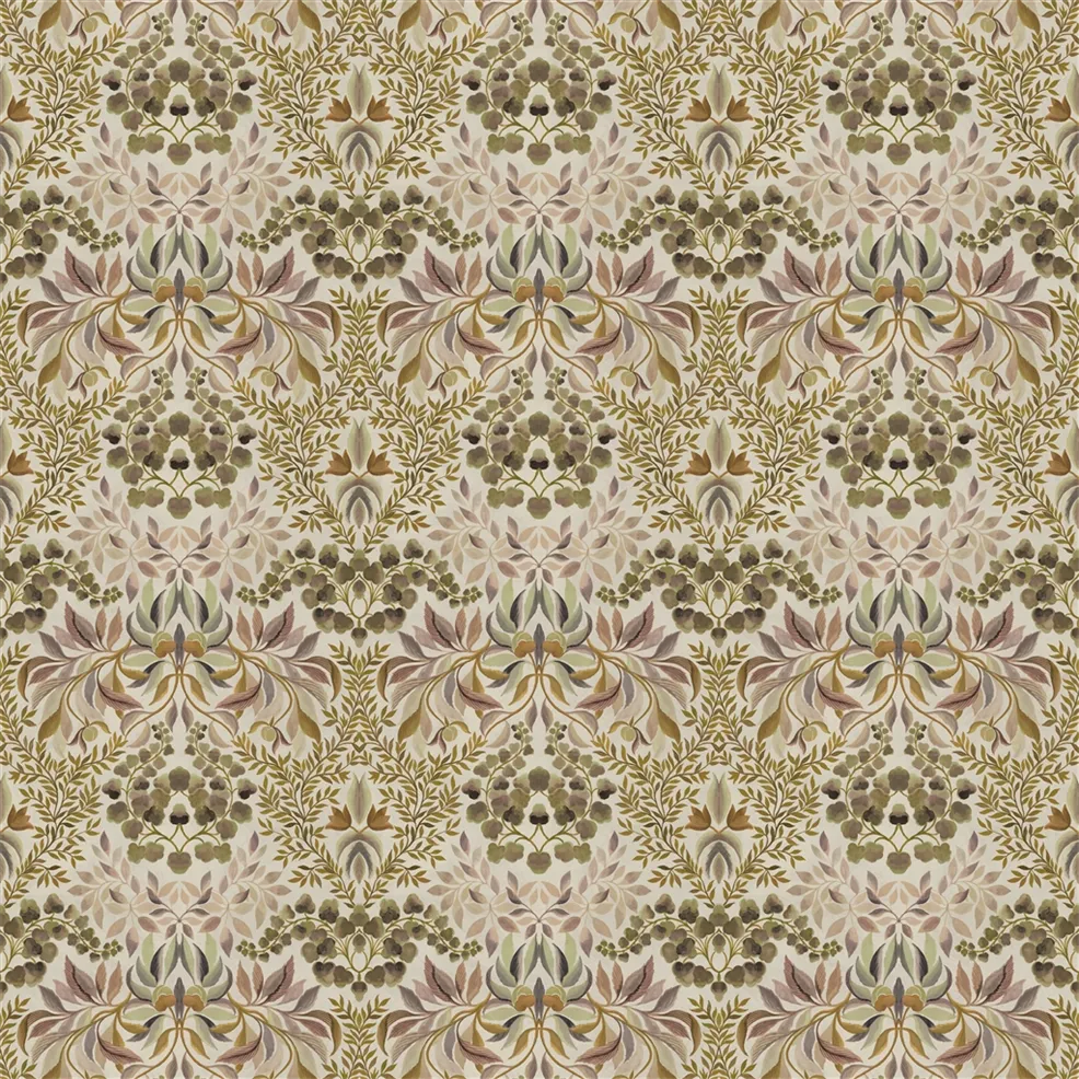 Karakusa Tuberose Fabric