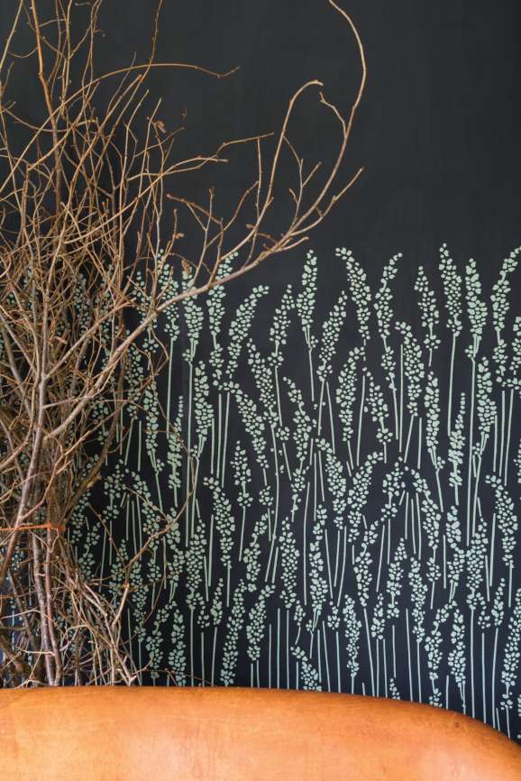 Feather Grass Wallpaper - Inchyra Blue - 5108 - Farrow & Ball