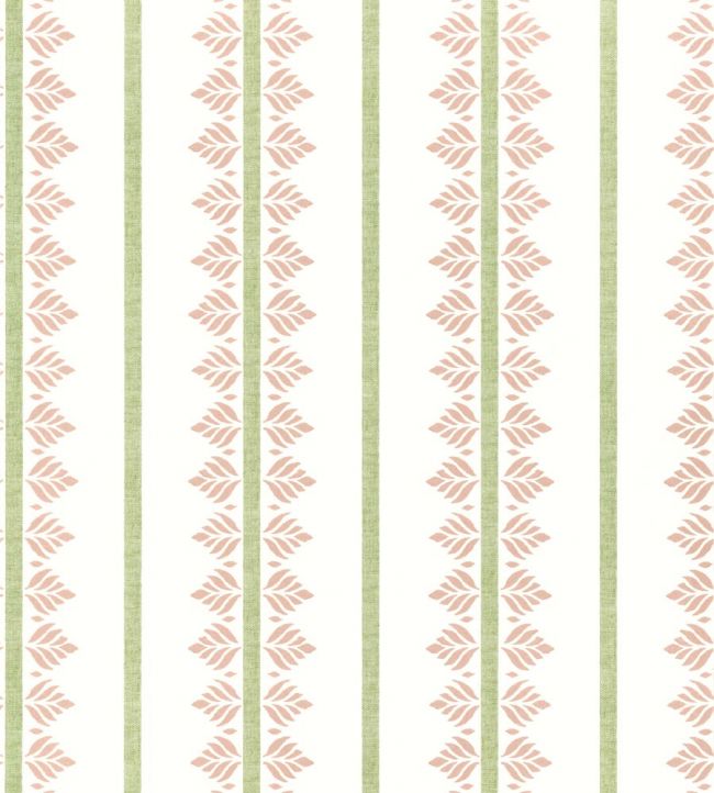 Fern Stripe Wallpaper - Blush - AT15100 - Anna French
