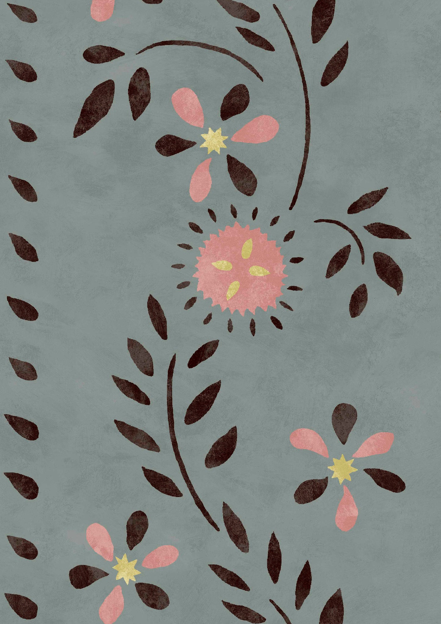 Folklore Wallpaper - Rose Ash