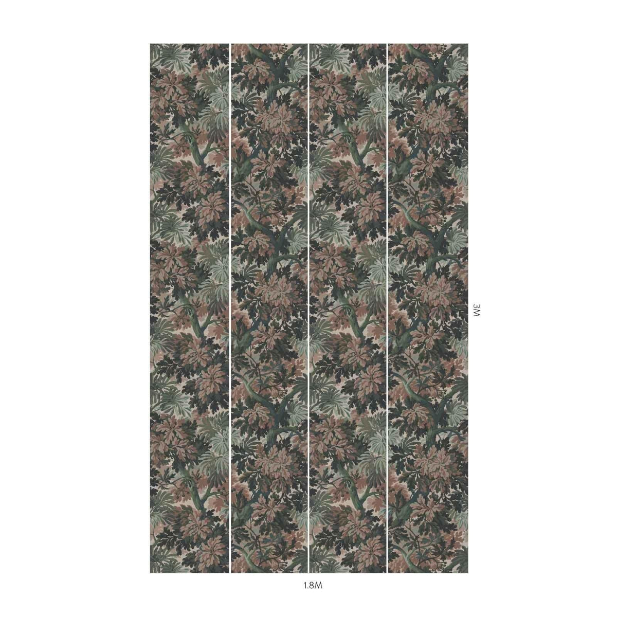 Foris Magna Wallpaper - Tourmaline - House of Hackney