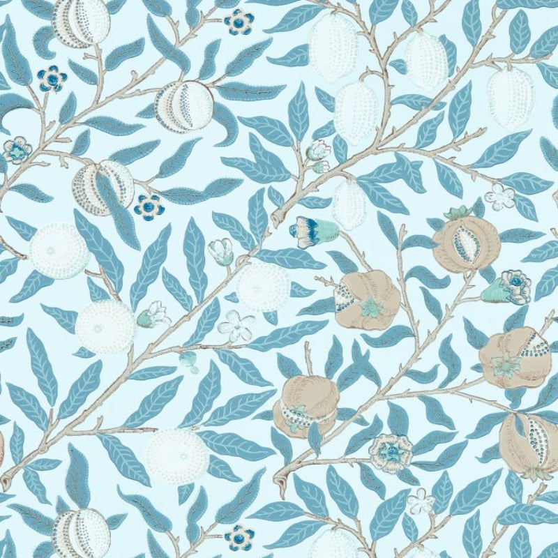 Fruit Wallpaper - Slate/Vellum - 217084 - Morris & Co