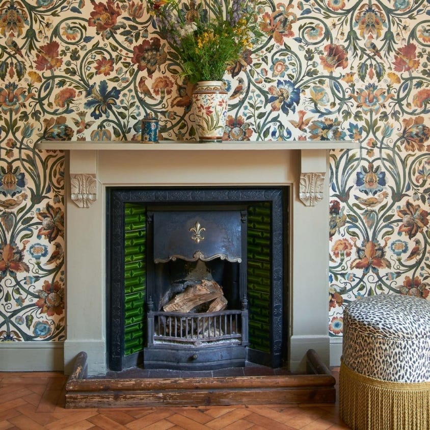 GAIA Wallpaper - Ecru - House of Hackney