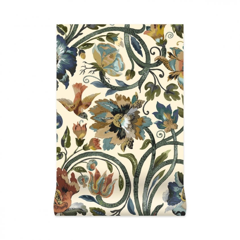 GAIA Wallpaper - Ecru - House of Hackney