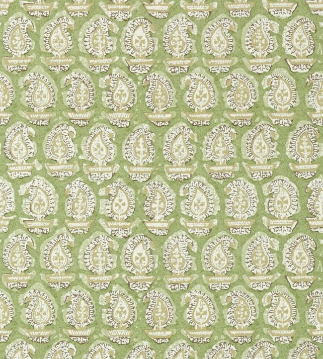 Gada Paisley Wallpaper - Green - AT78784 - Anna French