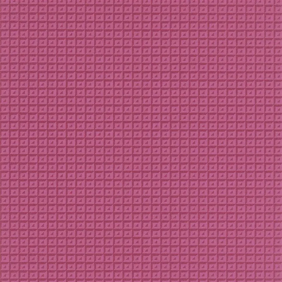 Gautrait Wallpaper - Fuchsia - P597/09 - Designers Guild