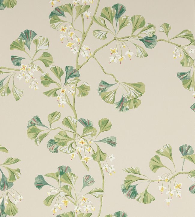 Greenacre Wallpaper - Forest Green - Colefax & Fowler