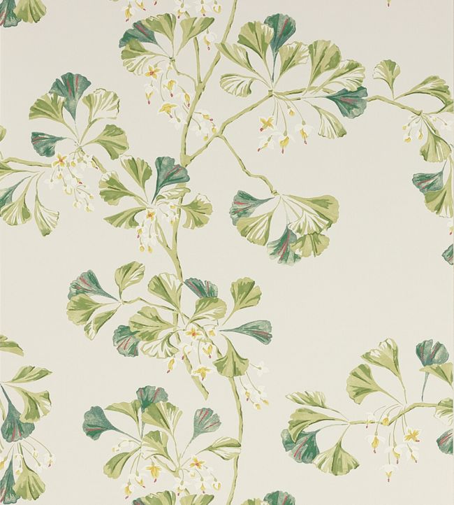 Greenacre Wallpaper - Leaf Green - Colefax & Fowler