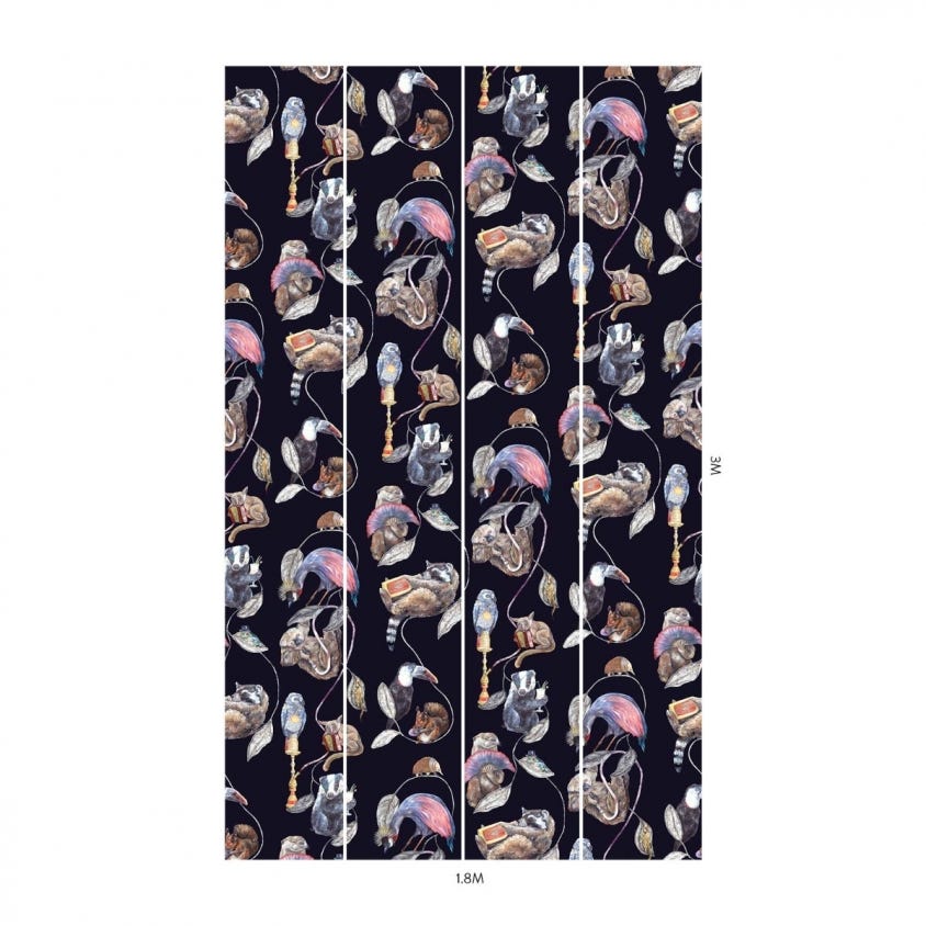 HACKNEY EMPIRE Wallpaper - Midnight - House of Hackney