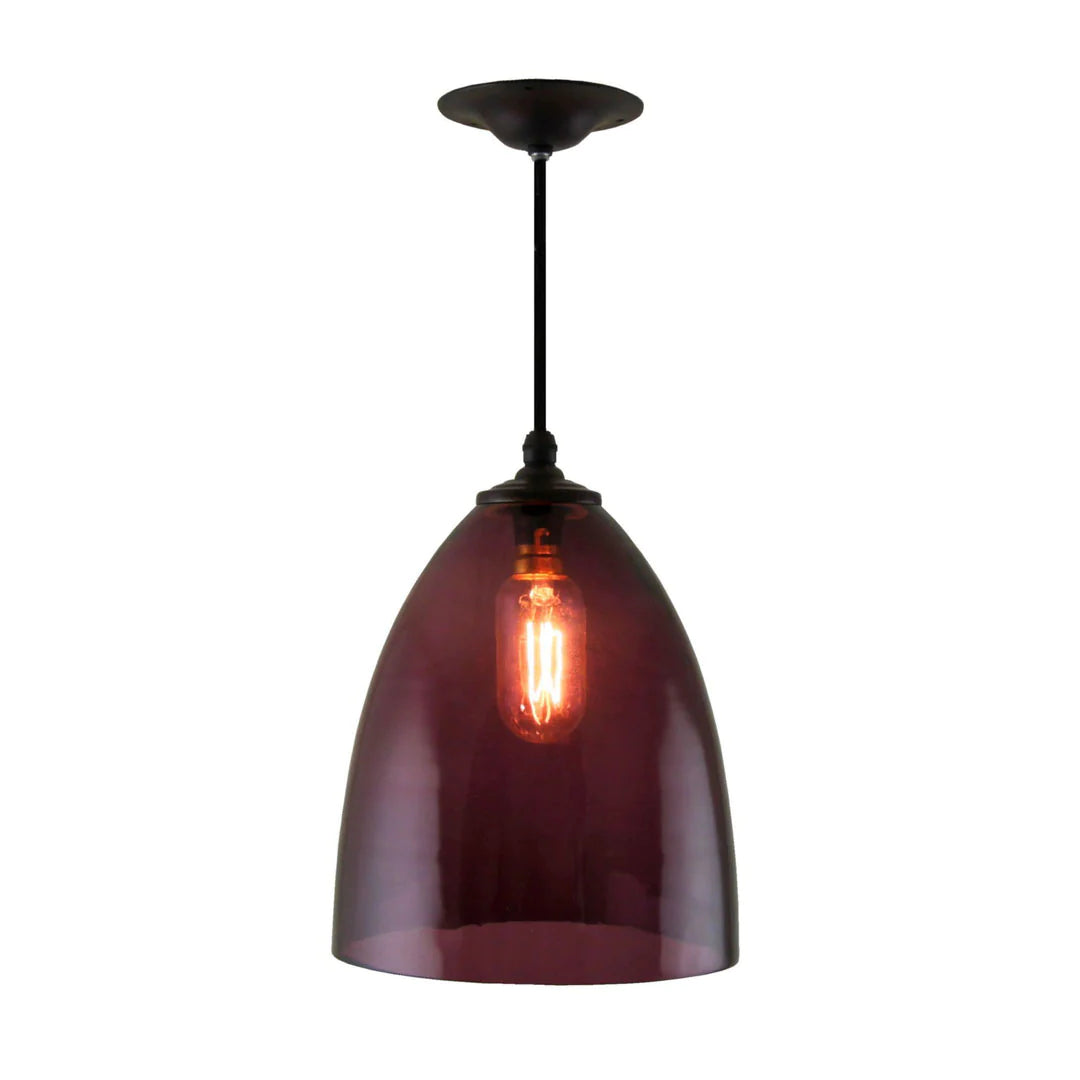 Havana Pendant Medium Aubergine