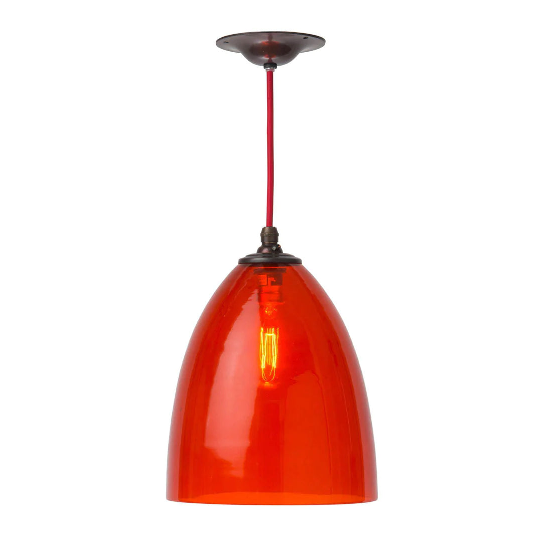 Havana Pendant Medium Burnt Orange