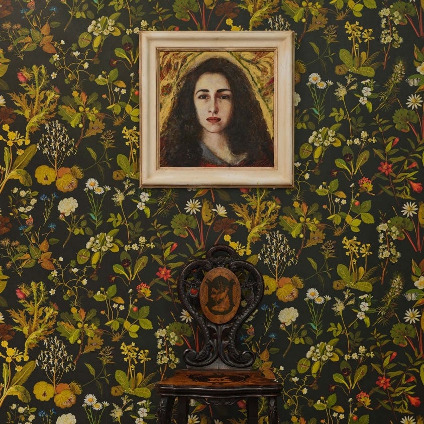 HERBARIUM Wallpaper - Forest-Green - House of Hackney