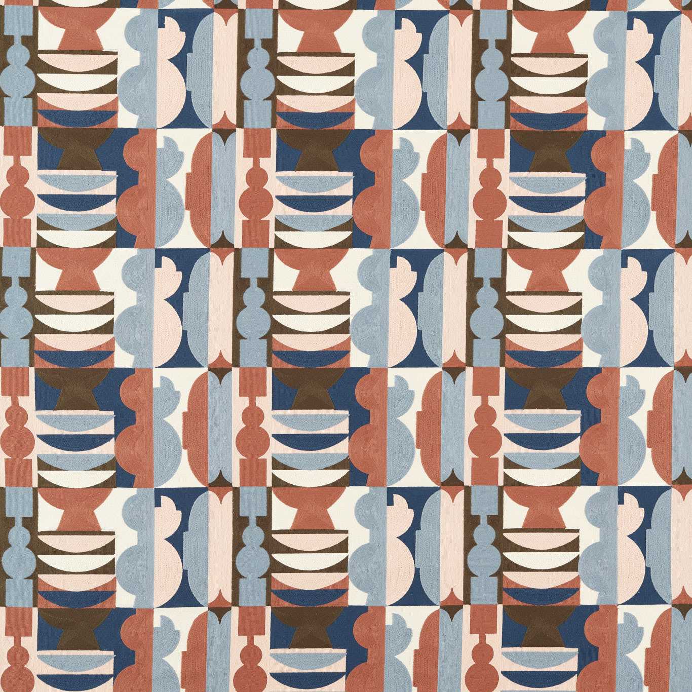 Pot Shop Fabric - Atlantic/Neptune Green - Harlequin - Henry Holland