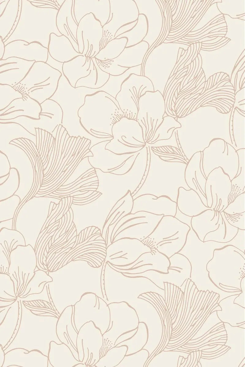 Helleborus Wallpaper - Setting Plaster - 5610
