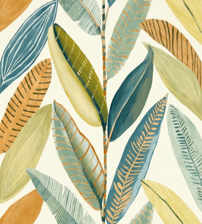 Hikkaduwa Wallpaper - Spiced Pear - NESW112204 - Scion
