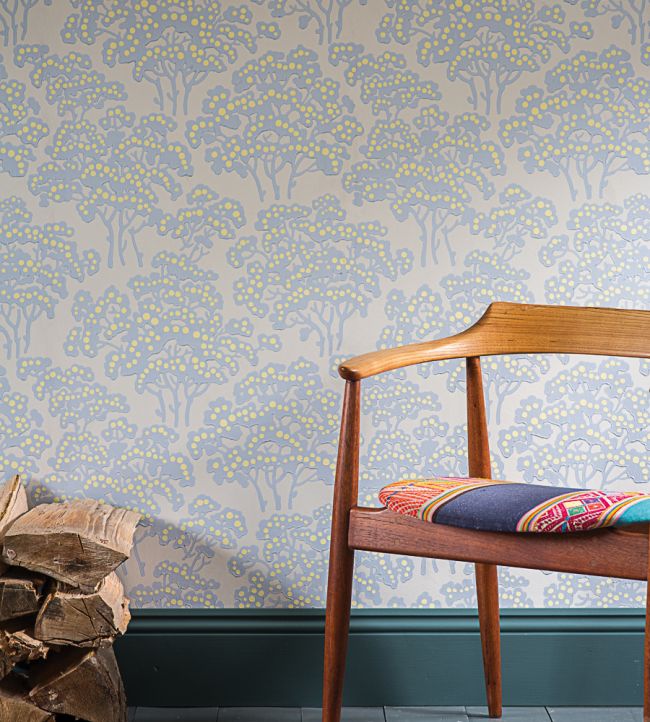 Hornbeam Wallpaper - Parma Gray - 5006 - Farrow & Ball