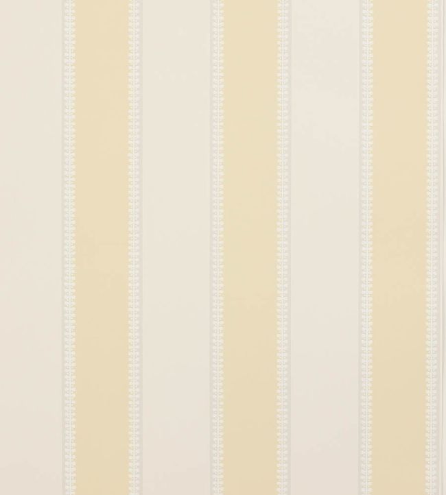 Hume Stripe Wallpaper - Yellow - Colefax & Fowler