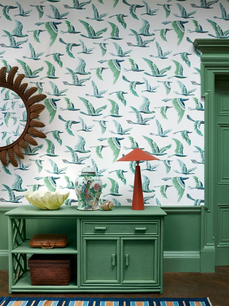 Hydra Wallpaper - Jade - 03116-03 - Manuel Canovas