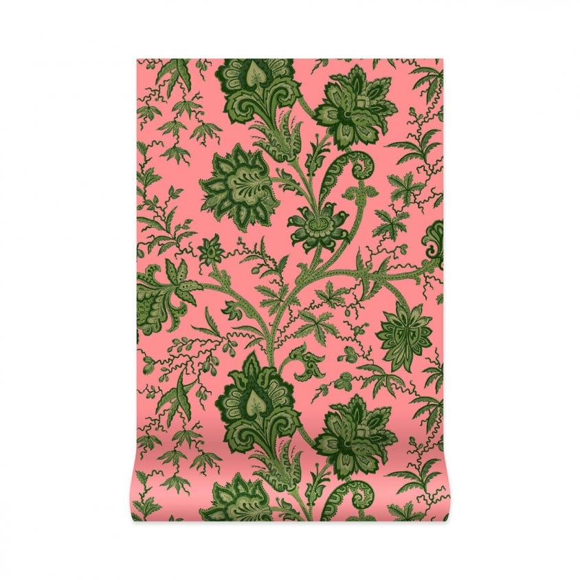 INDIENNE Wallpaper - Amaranth - House of Hackney