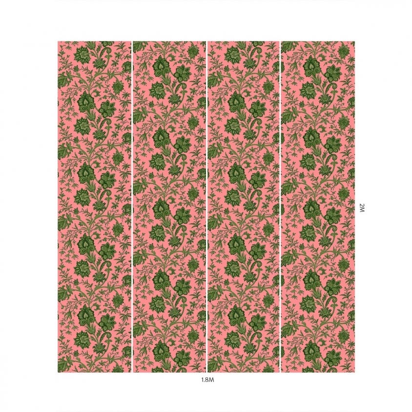 INDIENNE Wallpaper - Amaranth - House of Hackney