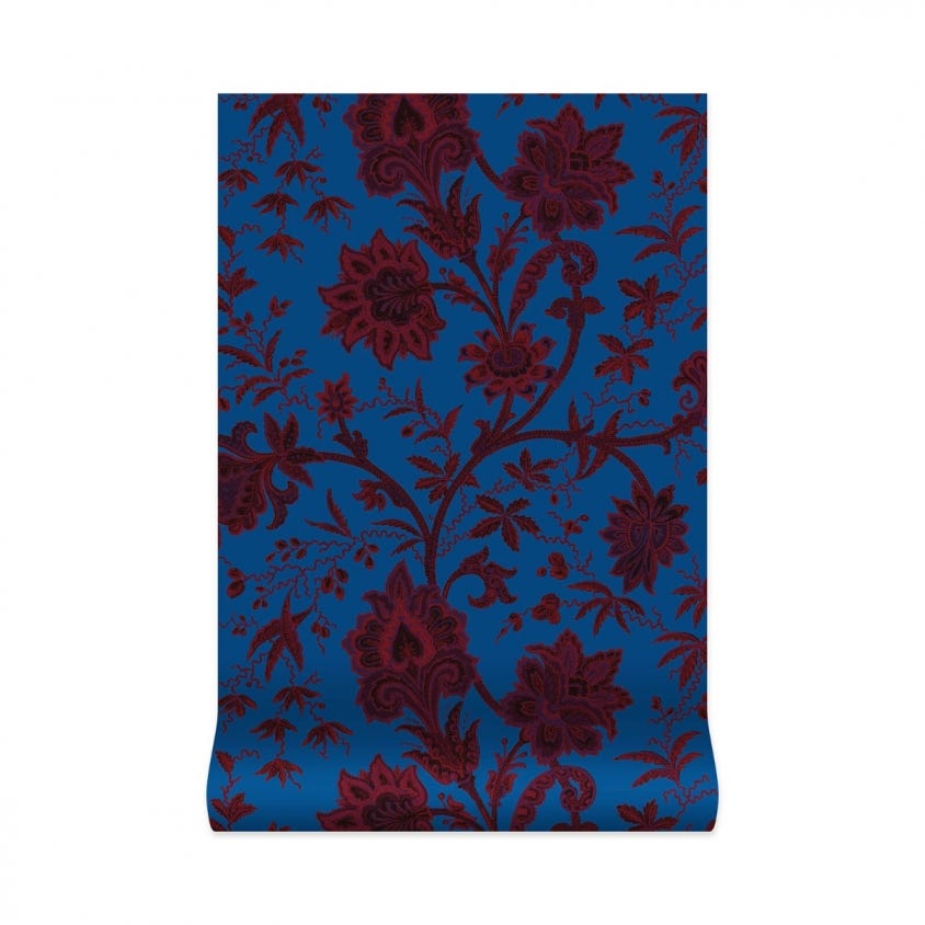 INDIENNE Wallpaper - Lapis-Blue - House of Hackney