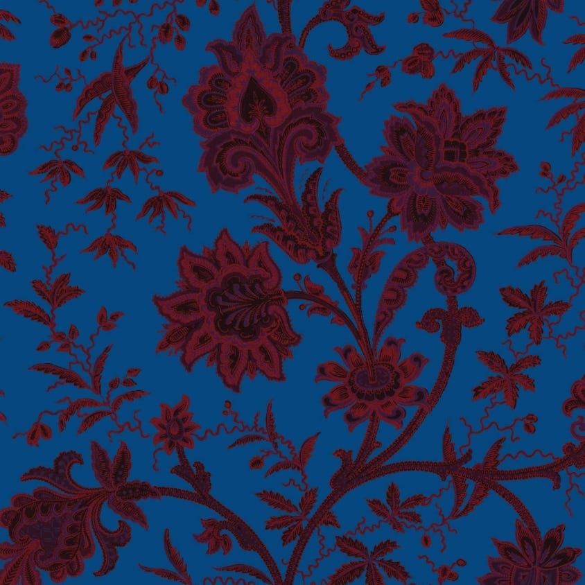 INDIENNE Wallpaper - Lapis-Blue - House of Hackney