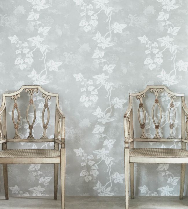 Ivy Wallpaper - Aged Grey - BG1700102 - Barneby Gates