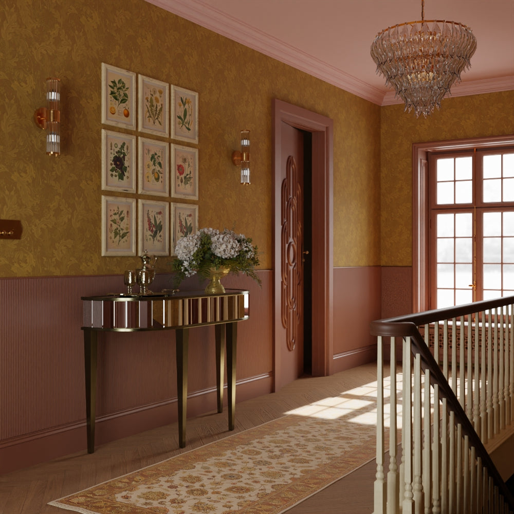 Jard Wallpaper - Shades of Gold - Lucie Annabel